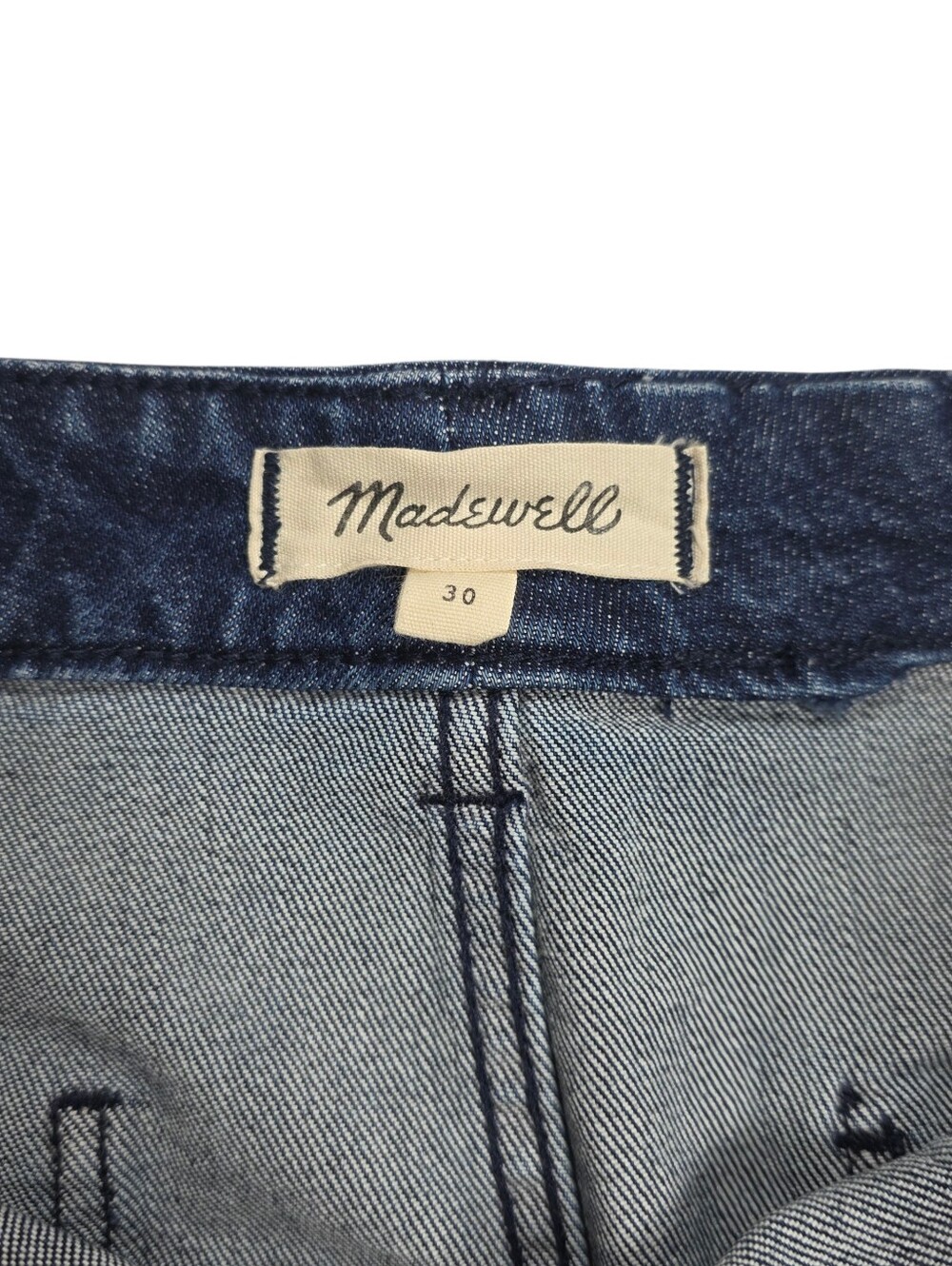 Madewell Denim Utility Zip Skirt - Picture 9 of 15